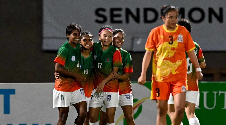 পিছিয়ে পড়েও ভুটানকে উড়িয়ে দিল বাংলাদেশ